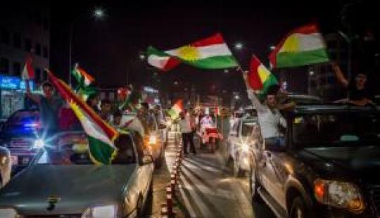 Kurds Celebrate Referendum September 2017