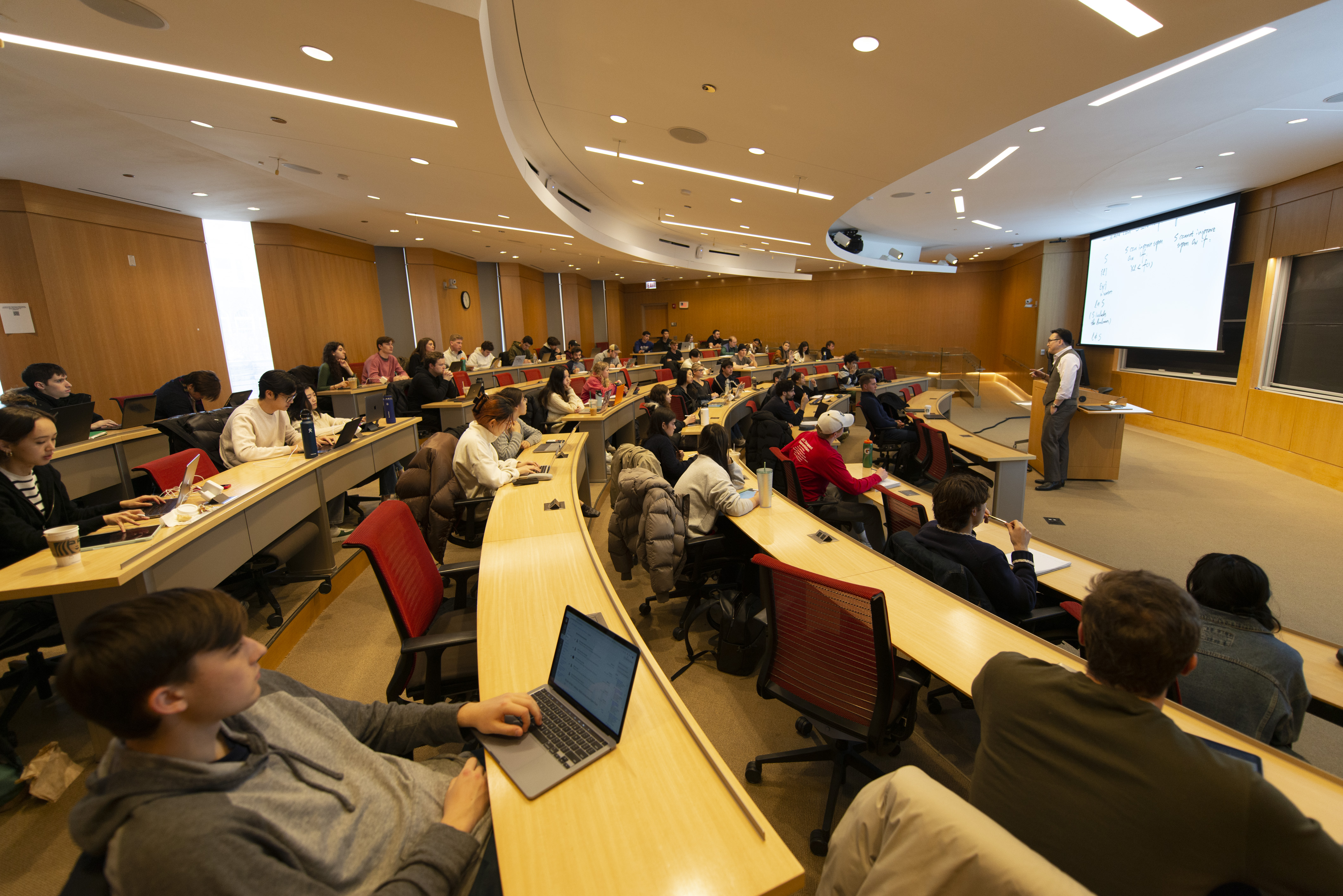 Photo of UChicago students engaged in a course