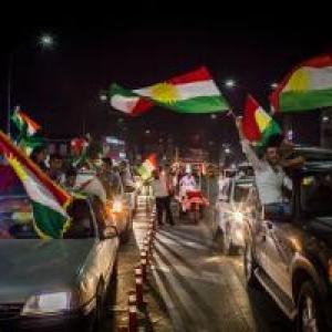 Kurds Celebrate Referendum September 2017